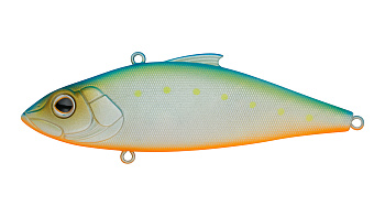 Воблер Раттлин Strike Pro Euro Vibe Floater 80, цвет: S056C Blue Mat Transparent Milk, (SP-027#S056C