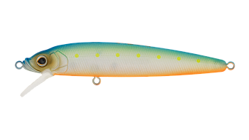 Воблер Минноу Strike Pro Alpha Minnow 95, цвет: S056C Blue Mat Transparent Milk, (EG-034F#S056C)