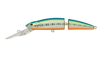 Воблер Составной Strike Pro Mr. Wiggly TL 110, цвет: A150-713 UV Blue Silver OB, (MG-010D#A150-713)