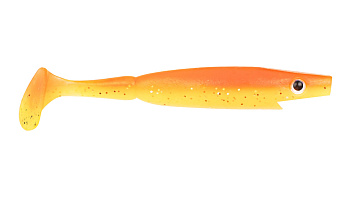 Силиконовая приманка Strike Pro Piglet Shad 10, цвет: Atomic Chicken, (уп./6шт.), (SP-172E#C013)