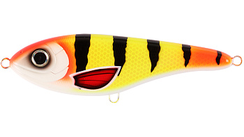 Воблер Джеркбейт Strike Pro Buster V, цвет: C683F Disco Perch, (EG-148#C683F)