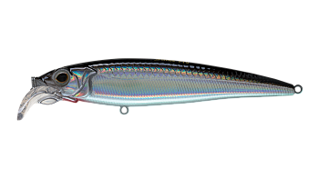 Воблер Минноу Strike Pro Beakster 90, цвет: A010-EP Black Back Silver, (EG-124B#A010-EP)