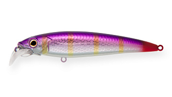 Воблер Минноу Strike Pro Beakster 110, цвет: A166E Purple Silver UV, (EG-124C#A166E)