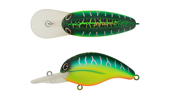 Воблер Крэнк Strike Pro Yoda Wobbler 50, цвет: A223S-RP Pearl Mat Tiger, (EG-750F#A223S-RP)