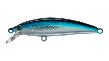 Воблер Минноу Strike Pro Twitchy Minnow 48, цвет: 114E Blue Chrome, (EG-103F#114E)