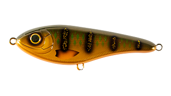 Воблер Джеркбейт Strike Pro Baby Buster, цвет: C753F-UV Olive Perch UV, (EG-050#C753F-UV)