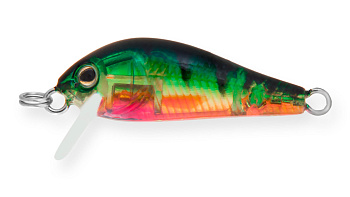 Воблер Крэнк Strike Pro UL Rider, цвет: A102G Transparent Perch, (EG-183S#A102G)