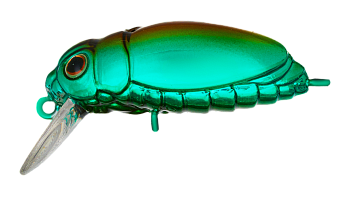 Воблер Крэнк Strike Pro Beetle Buster 40, цвет: 977E Green Oil Beetle, (EG-174F#977E)