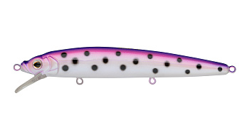Воблер Минноу Strike Pro Alpha Minnow 115, цвет: C457F Purple Milk UV, (EG-033F#C457F)