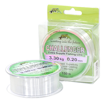 Леска Strike Pro Challenger прозрачная флюо 0,18mm 2,8кг 150m