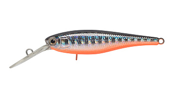 Воблер Шэд Strike Pro Diving Beetle 50 SP, цвет: A70-713 Black Silver OB, (JS-324#A70-713)