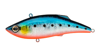 Воблер Раттлин Strike Pro Rattle-N-Shad 75, цвет: A234-SBO-LU Blue Back Silver OB Fluo, (JL-027S#A23