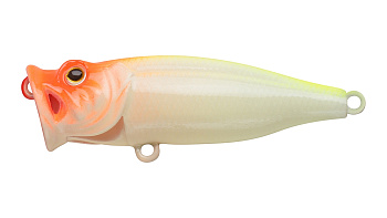 Воблер Поппер Strike Pro Pike Pop Mini 45, 45 мм, 4 гр,  цвет: A116L Fluo Clown, светящийся, (SH-002B#A116L)