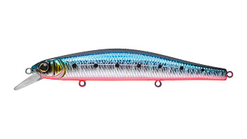 Воблер Минноу Strike Pro Inquisitor 110SP, цвет: A234-SBO-LU Blue Back Silver OB Fluo, (EG-193B-SP#A234-SBO-LU)
