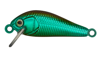 Воблер Крэнк Strike Pro UL Rider, цвет: 977E Green Oil Beetle, (EG-183S#977E)