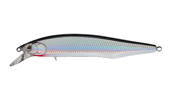 Воблер Минноу Strike Pro Intriger 105SP, цвет: A010-EP Black Back Silver, (EG-194A-SP#A010-EP)