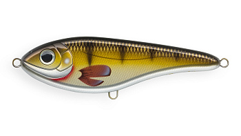 Воблер Джеркбейт Strike Pro Buster V, цвет: C626F Golden Perch, (EG-148#C626F)