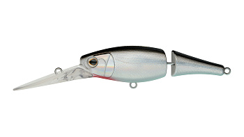 Воблер Составной Strike Pro Deep Runner 80, цвет: A010-EP Black Back Silver, (EG-206#A010-EP)