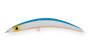 Воблер Минноу Strike Pro Slinky Minnow 75F, цвет: 626E Blue Silver OB, (EG-173A#626E)