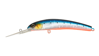 Воблер Минноу Strike Pro Strike Pro Lipper 140, цвет: A234-SBO-LU Blue Back Silver OB Fluo, (EG-219BL#A234-SBO-LU)