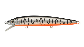 Воблер Минноу Strike Pro Alpha Minnow 115, цвет: A243ES Grey Shadow Mat Tiger, (EG-033F#A243ES)