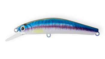 Воблер Минноу Strike Pro Hide Jerk 80 S, цвет: A210-SBO-RP Rainbow Ghost Wakasagi, (JS-344#A210-SBO-