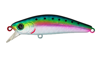 Воблер Минноу Strike Pro Skinny Mini 50S, 50 мм, 4,5 гр,  Тонущий, цвет: 692-713-RP Pacific Sardine, (EG-222A#692-713-RP)