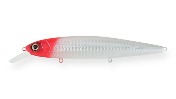 Воблер Минноу Strike Pro Bold 110SP, цвет: 022PPP-713 Redhead Silver, (EG-191A-SP#022PPP-713)