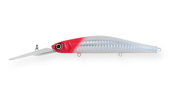 Воблер Минноу Strike Pro Inquisitor DR 110SP, цвет: 022PPP-713 Redhead Silver, (EG-193BL-SP#022PPP-7