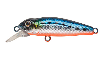 Воблер Минноу Strike Pro Midge 40, цвет: A234-SBO-LU Blue Back Silver OB Fluo, (EG-074SP#A234-SBO-LU