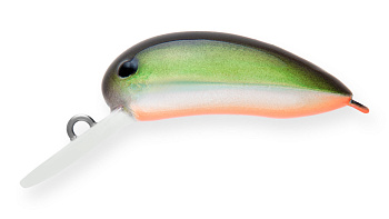 Воблер Strike Pro Cooky 30 SP, 30 мм, 2,6 гр, Загл. 1,5м., Нейтральный, цвет: 612T Natural Shad Silver, (JS-322#612T)