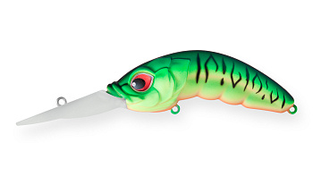 Воблер Шэд Strike Pro Hunchback Deep 80L, цвет: GC01S Mat Tiger, (EG-112BL#GC01S)