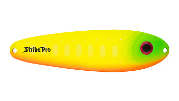 Блесна колеблющаяся Strike Pro BUSTER SPOON 140, цвет: A178S Lemon Mat Tiger, (ST-017#A178S/CP)
