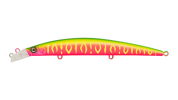 Воблер Минноу Strike Pro Top Water Minnow 130, цвет: A230S Watermelon Mat Tiger, (JL-158F#A230S)