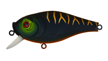 Воблер Крэнк Strike Pro Aquamax Shad 50, цвет: A208S Black Mat Tiger, (JL-128F#A208S)