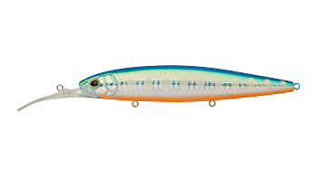 Воблер Минноу Strike Pro Bold Deep Diver 130SP, цвет: A150-713 UV Blue Silver OB, (EG-191L-SP#A150-7