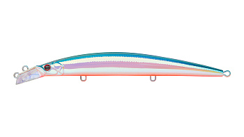 Воблер Минноу Strike Pro Top Water Minnow 130, цвет: R114OB Pearl, (JL-158F#R114OB)