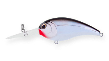 Воблер Крэнк Strike Pro Wormouth Wobbler 62, цвет: A010-EP Black Back Silver, (EG-037F#A010-EP)