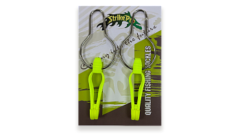 Клипсы для троллинга желтые уп 10 шт