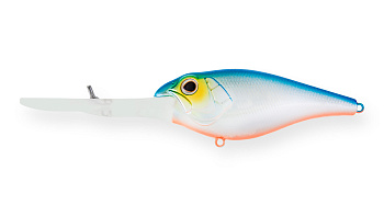 Воблер Крэнк Strike Pro Crankee Deep Diver 85, цвет: 626E Blue Silver OB, (EG-053F#626E)