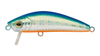 Воблер Минноу Strike Pro Mustang Minnow 90, 90 мм, 17 гр, Загл. 0,3м.-0,5м., Плавающий, цвет: A150-713 UV Blue Silver OB, (MG-016F#A150-713)