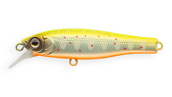 Воблер Минноу Strike Pro Quick Minnow 55S, 55 мм, 4,5 гр, Загл. 1,5м., Тонущий, цвет: A190ES Mat Motley Trout, (JS-239#A190ES)