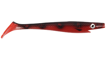 Силиконовая приманка Strike Pro Pig Shad, цвет: Bloody Spotted Bullhead, (SP-172A#116)