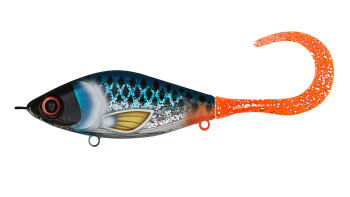 Воблер Джеркбейт Strike Pro Guppie Jr, цвет: A272G Transparent Blue, (EG-208A#A272G)