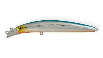 Воблер Минноу Strike Pro Top Water Minnow 90, 90 мм, 10,2 гр, Загл. 0,1м.-0,5м., Плавающий, цвет: 626E Blue Silver OB, (JL-179F#626E)