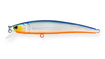 Воблер Минноу Strike Pro Arc Minnow 105F, 105 мм, 11 гр, Загл. 0,6м.-1,2м., Плавающий, цвет: 626E Blue Silver OB, (JL-092F#626E)