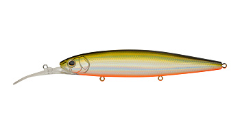 Воблер Минноу Strike Pro Bold Deep Diver 130SP, цвет: 612T Natural Shad Silver, (EG-191L-SP#612T)