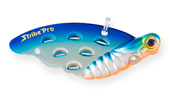 Блесна-Цикада Strike Pro Farfalla 18, цвет: Blue Silver OB, (JG-007A#626E)