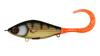 Воблер Джеркбейт Strike Pro Guppie, цвет: C382F Golden Perch, (EG-208#C382F)