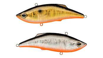 Воблер Раттлин Strike Pro Rattle-N-Shad 75, цвет: A70-613-SBO Double Silver/Smoked, (JL-027S#A70-613